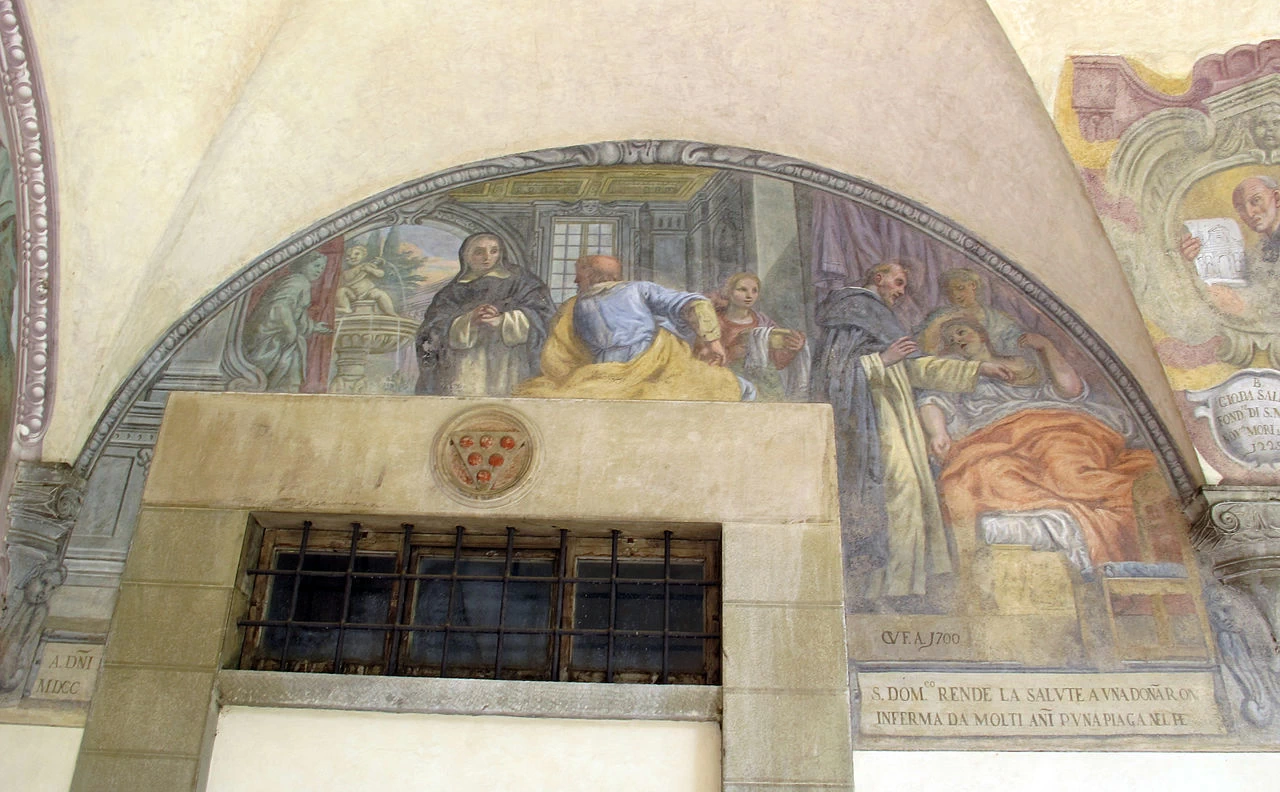 San Marco (Florence) - Chiostro di San Domenico, lunetta